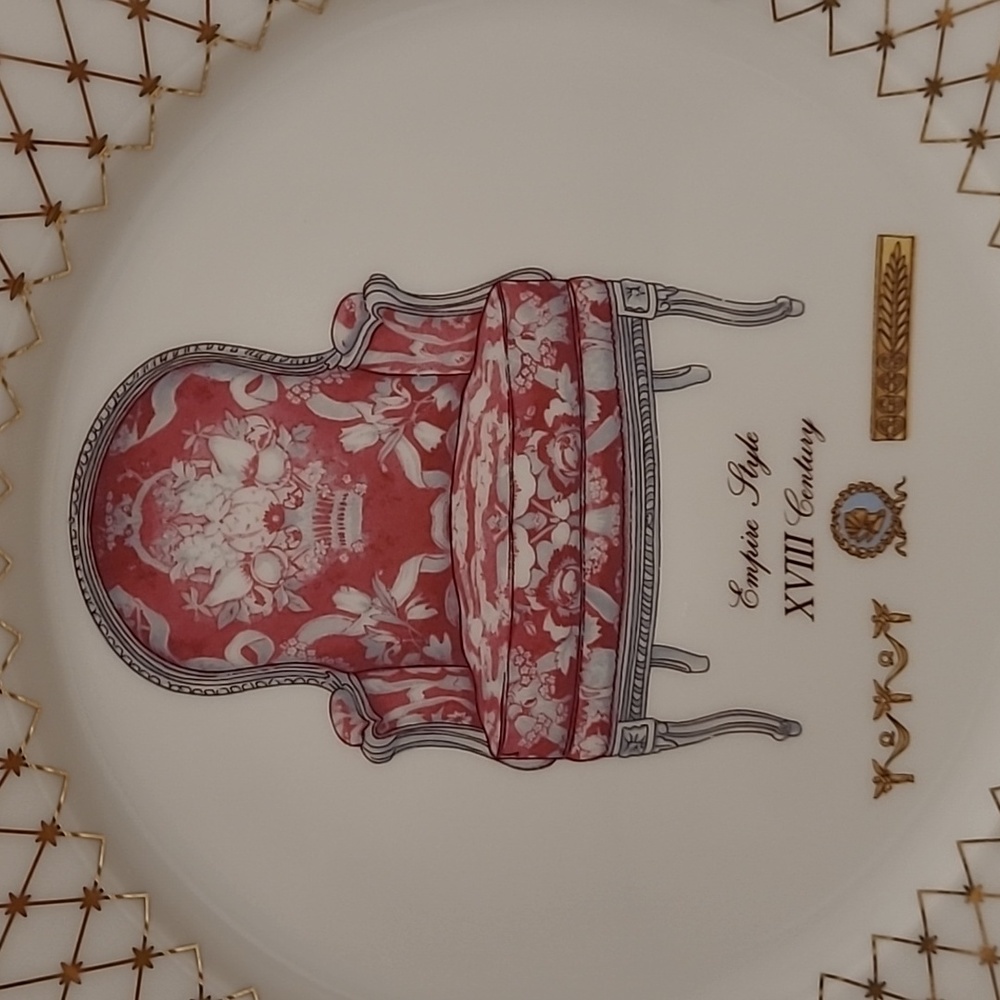 Set of 4 Limoges French Chairs Collection by EMAIL DE LIMOGES - Picture 12 of 16